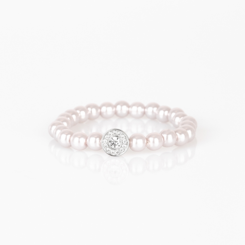Follow My Lead Silver Bracelet Pearl Fashion Jewelry